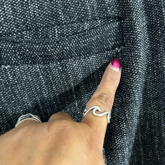 Express Black and Gray Women's Trousers - Picture 8 of 8